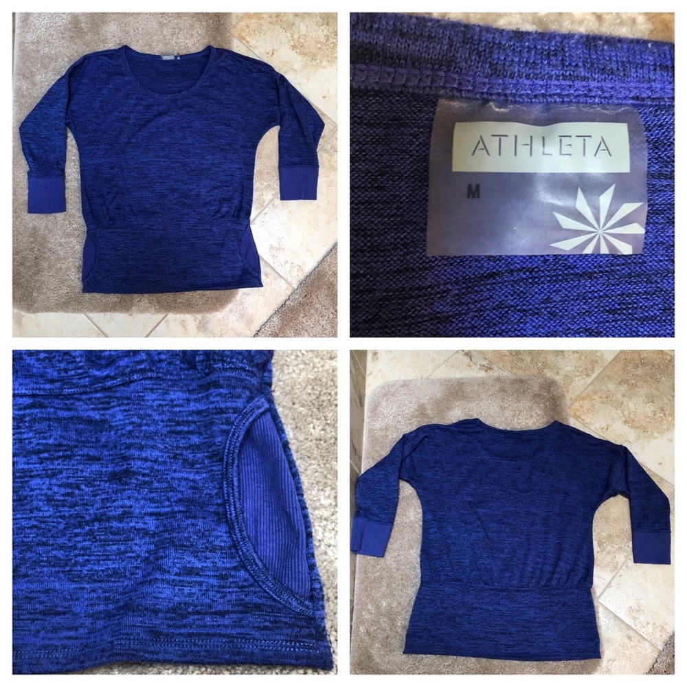 EUC Athleta batwing pullover